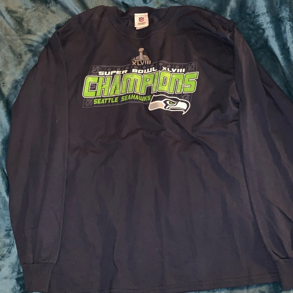 SeaHawks Super Bowl Champions Long Sleeve